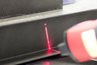 Contactless inspection. Laser