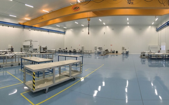 Clean room. Environment controlled